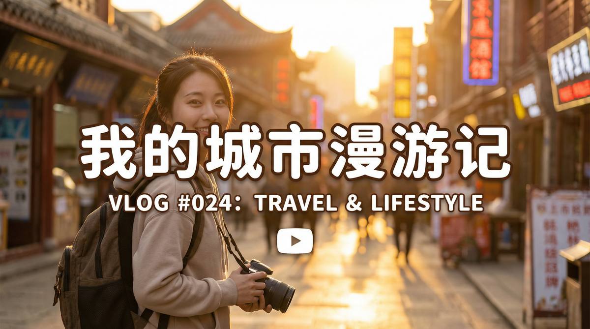 探花视频-城市漫游VLOG